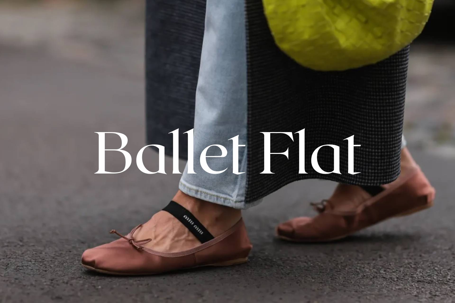 Ballet flats are back in fashion