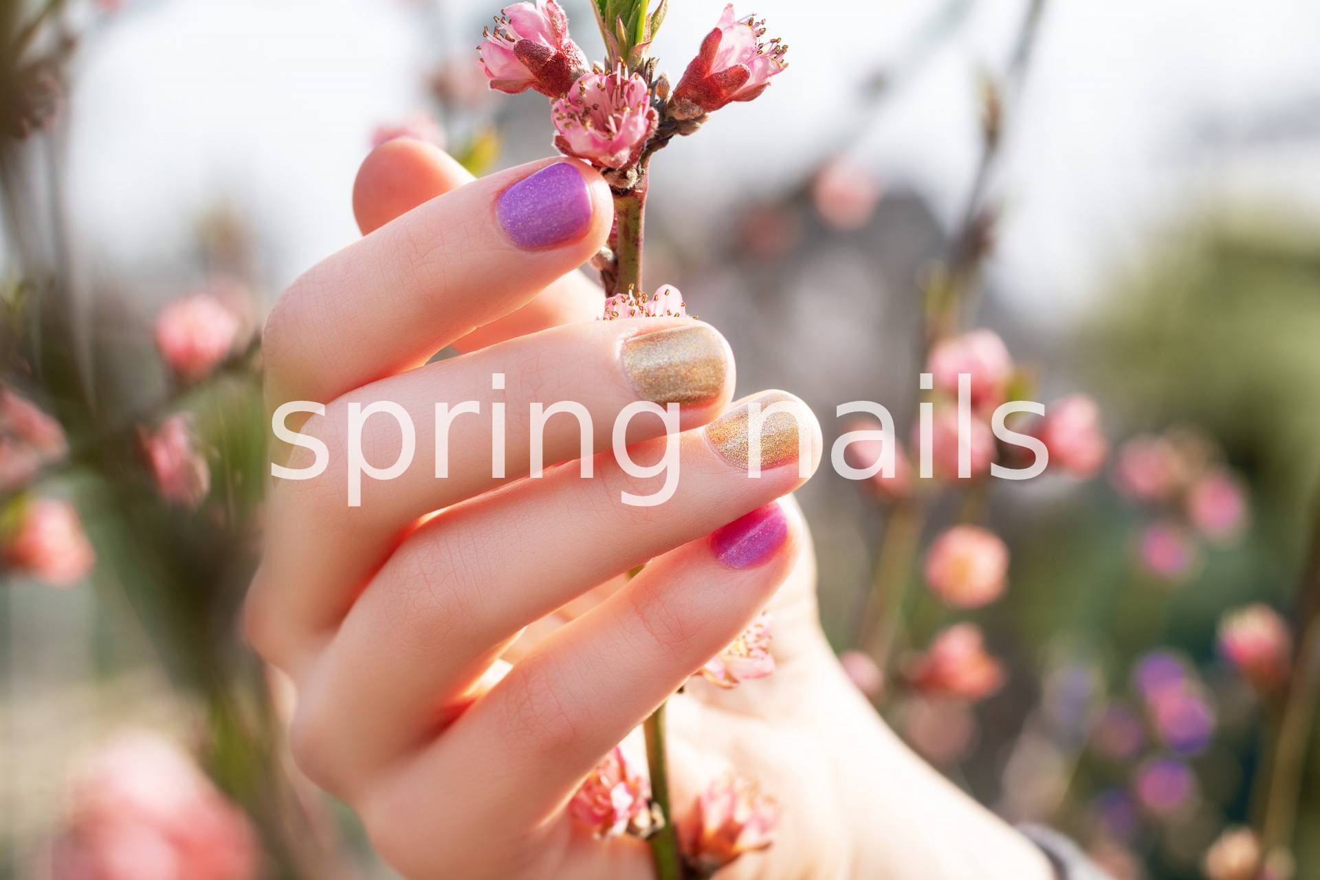 4 nail designs for your Spring manicures