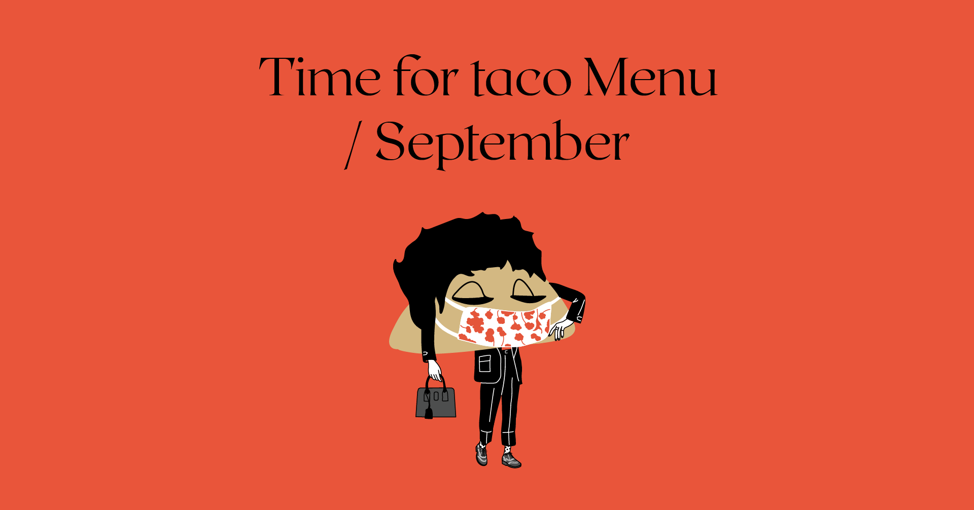 Time for taco Menu / September