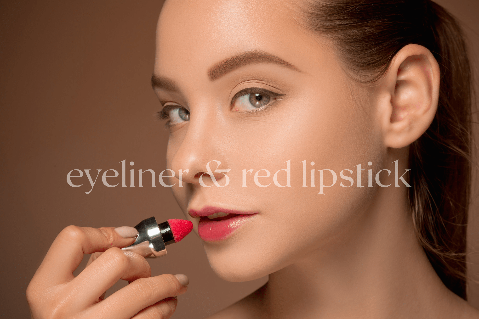 Κόκκινο κραγιόν και Eyeliner: Το αγαπημένο μακιγιάζ των σταρ και πως να το φορέσετε
