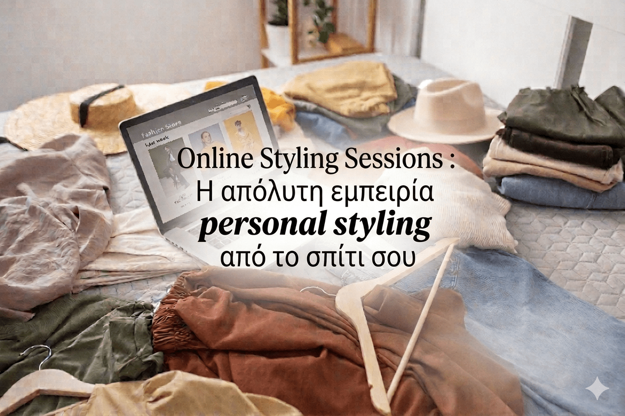 Online Styling Sessions: Η απόλυτη εμπειρία personal styling από το σπίτι σου