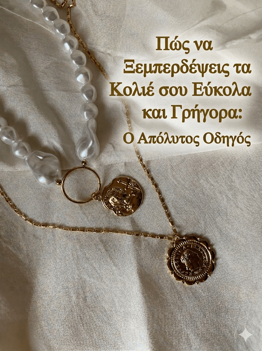Πώς να Ξεμπερδέψεις τα Κολιέ σου Εύκολα και Γρήγορα: Ο Απόλυτος Οδηγός